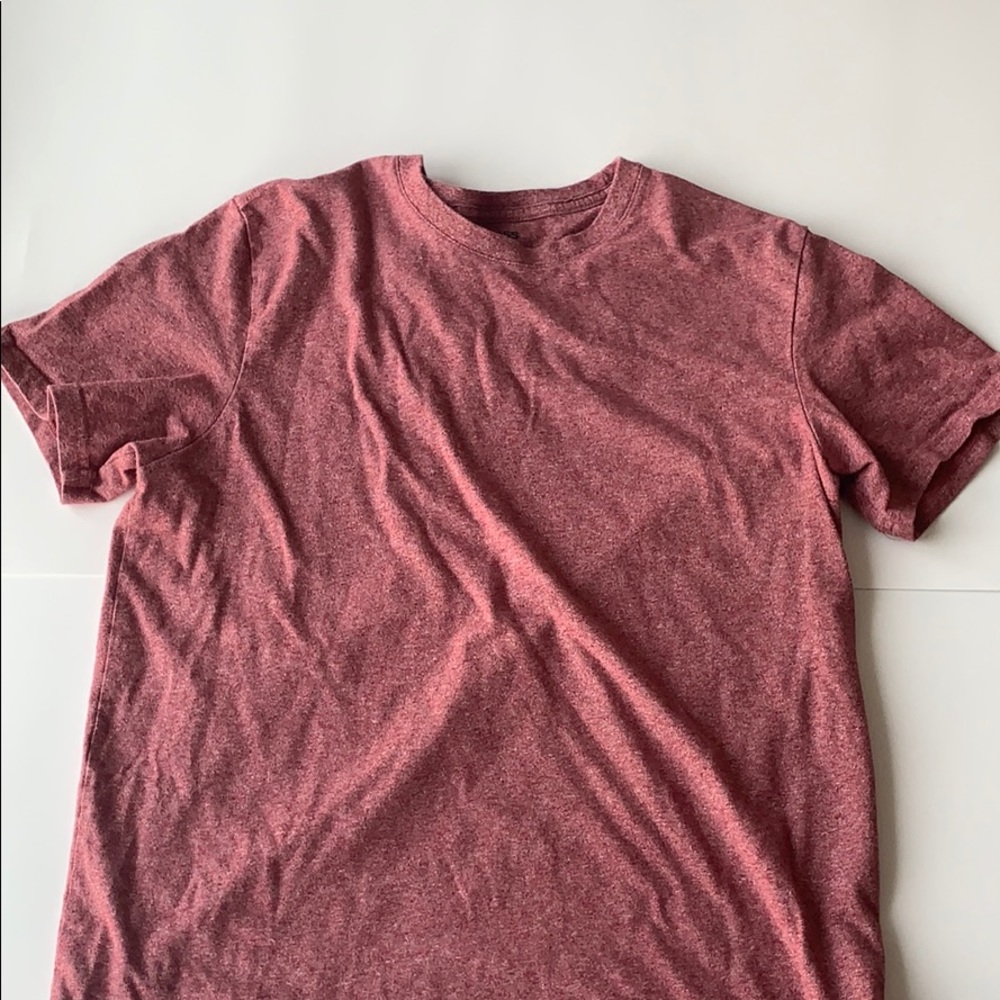 Express Maroon T Shirt